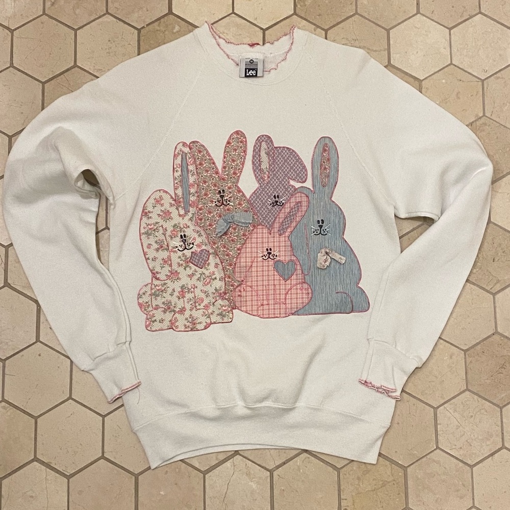 80’s Vintage Bunnies Sweater